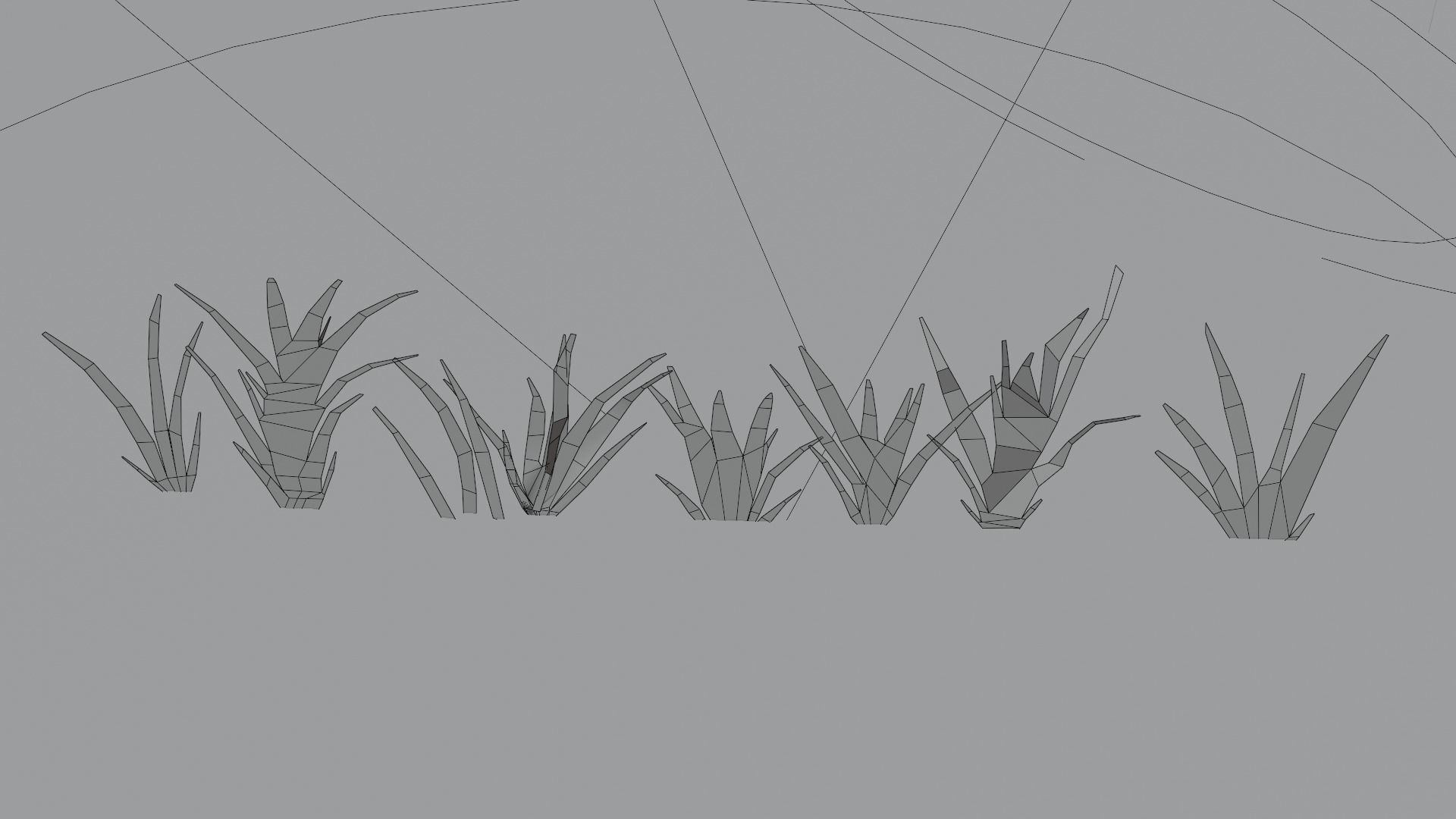 Ultimate Low-Poly Grass Pack for Game ArchViz 2023 Low-poly 3D model_6