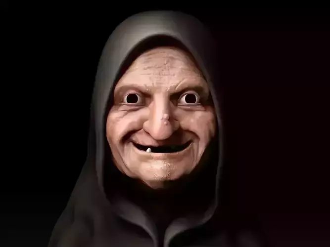 Witch Mask 3D print model