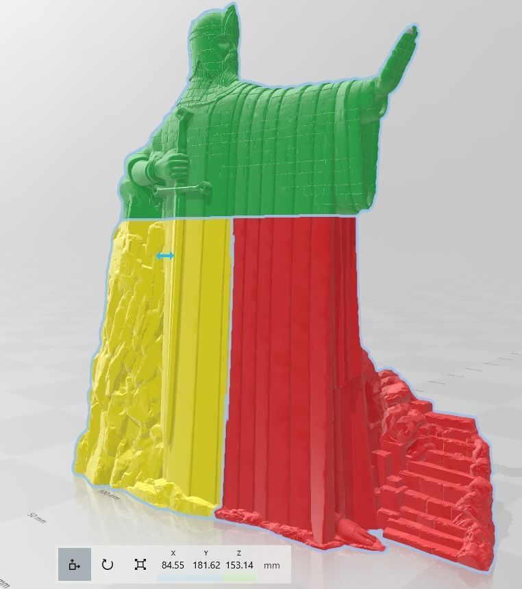 Argonath - Pillar of Kings 3D print model_3