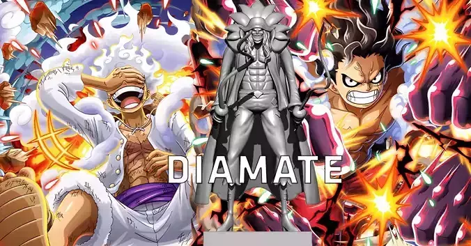 DIAMANTE - TEAM DOFLAMINGO - ONEPIECE - 3D PRINT