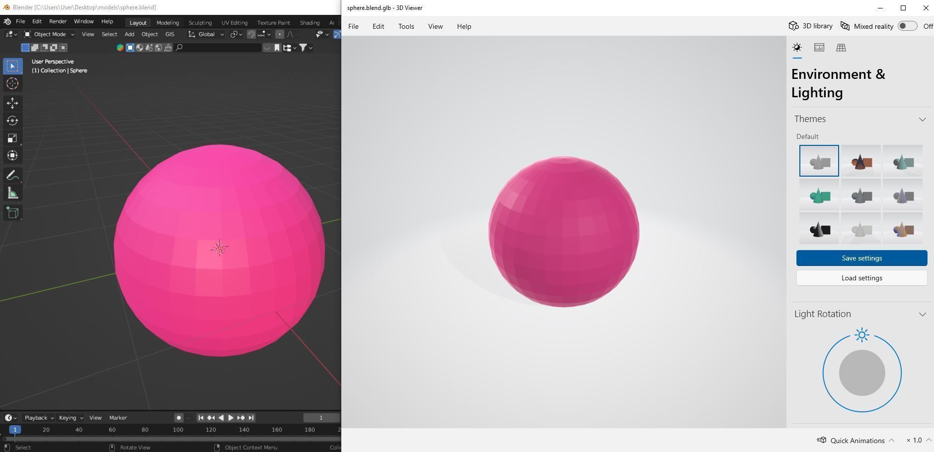 SCRIPT blend to glb batch converter Free 3D model_4