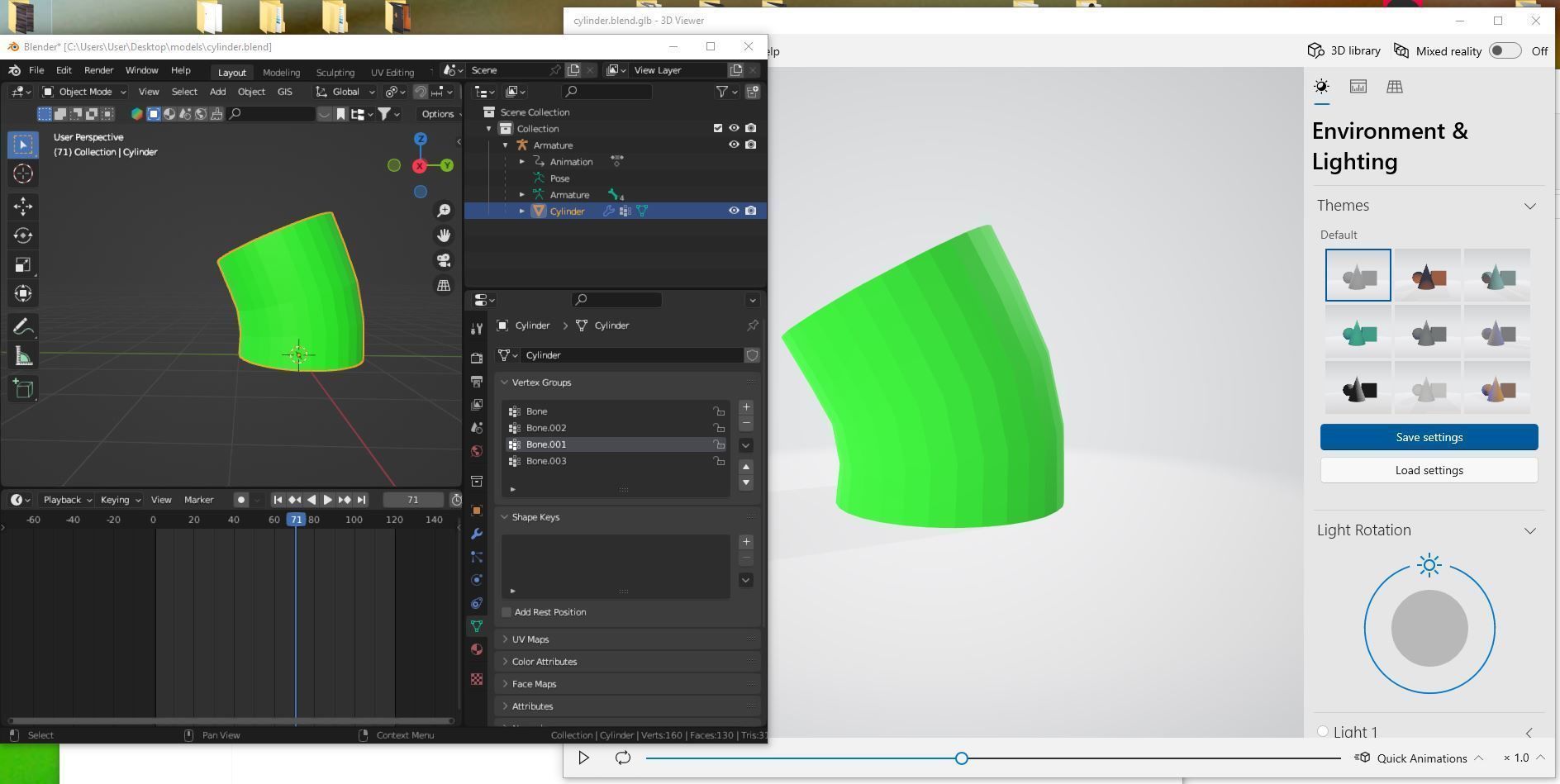SCRIPT blend to glb batch converter Free 3D model_2