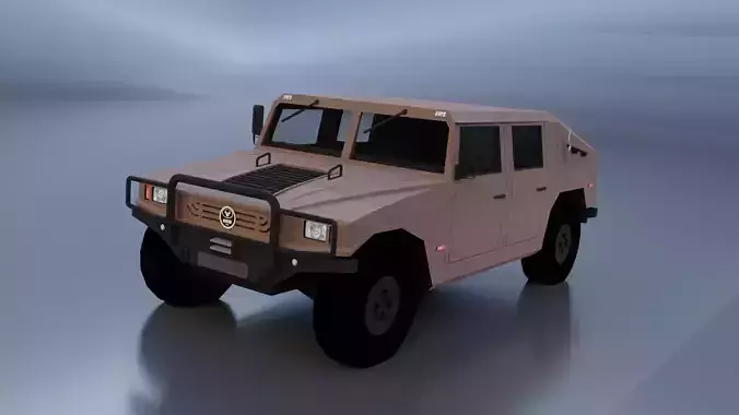 uro vamtac s3 Low-poly 3D model