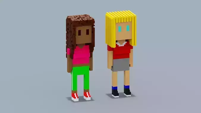 NFT Voxel Girls