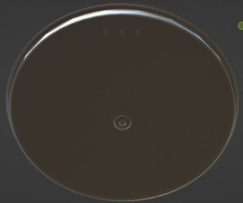 Saucepan with lid Low-poly 3D model_7