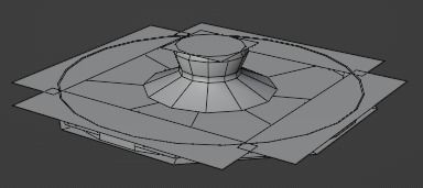 Saucepan with lid Low-poly 3D model_1