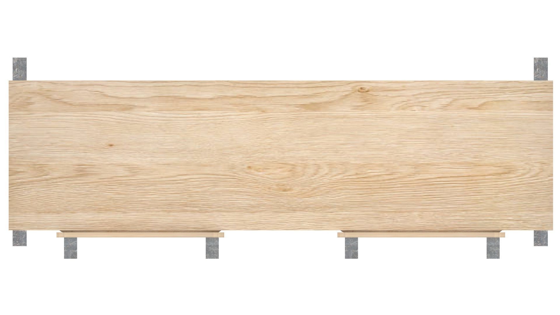 School Desk and Chairs 3D model_24