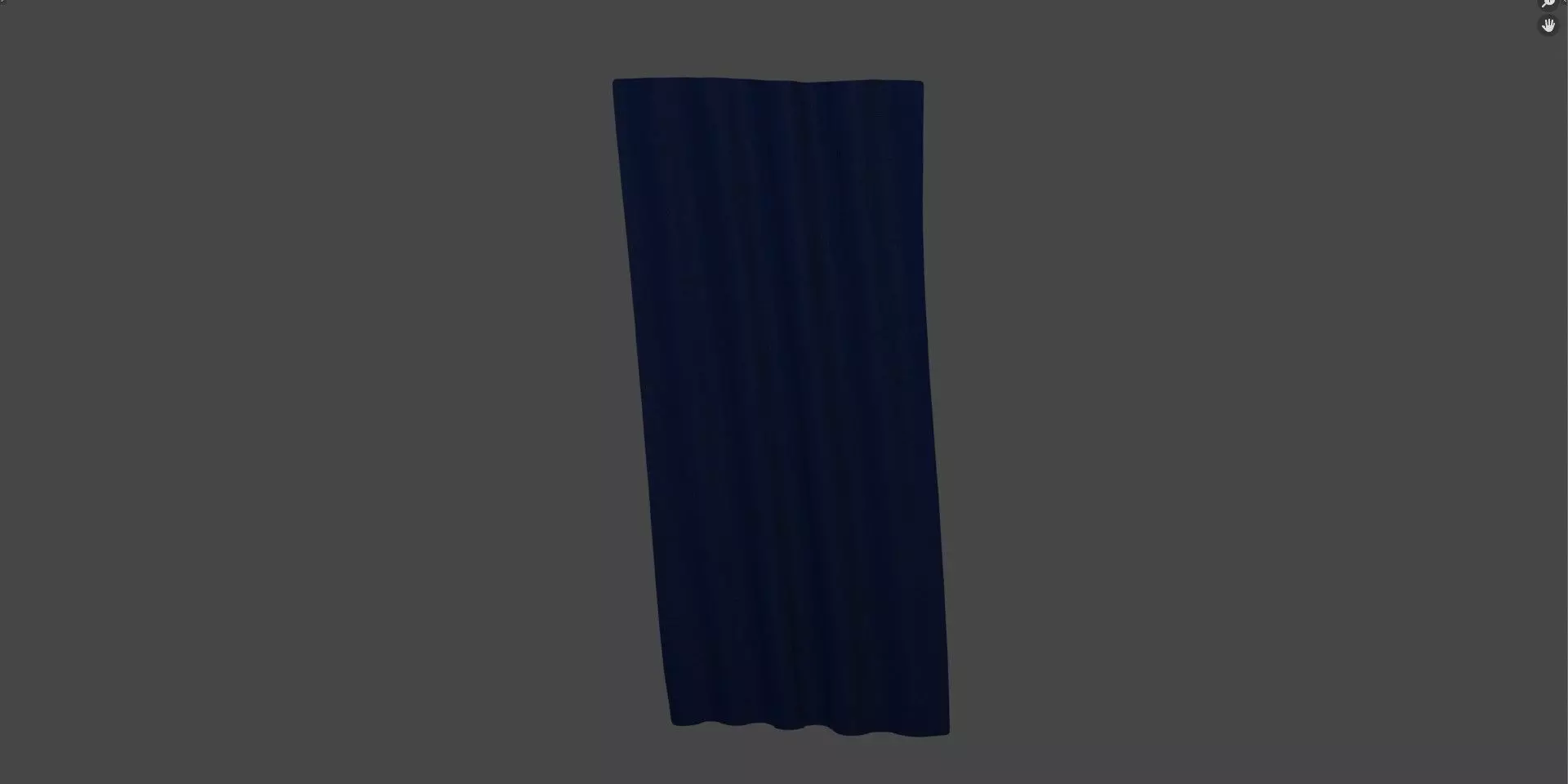 Curtain Free 3D model_0