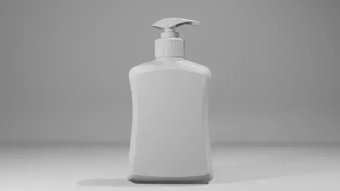 Dettol Hand Wash 3D model Dettol Hand Wash 3D model