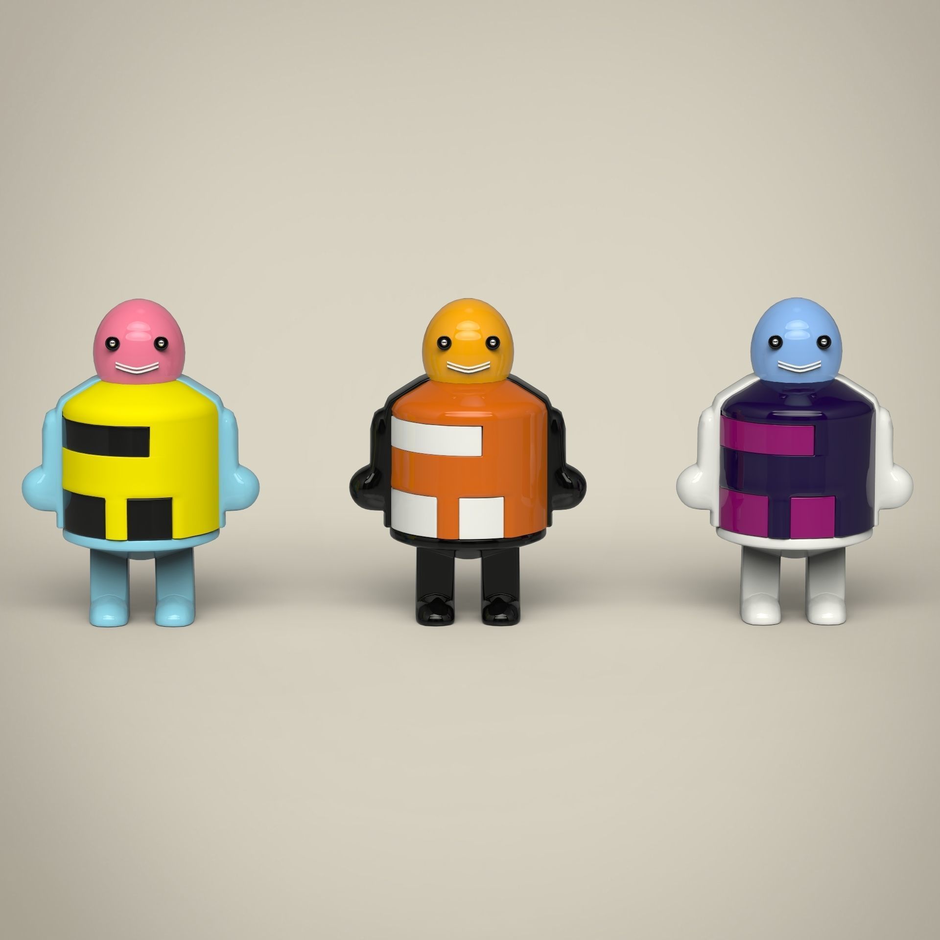 Robots 3D model_1