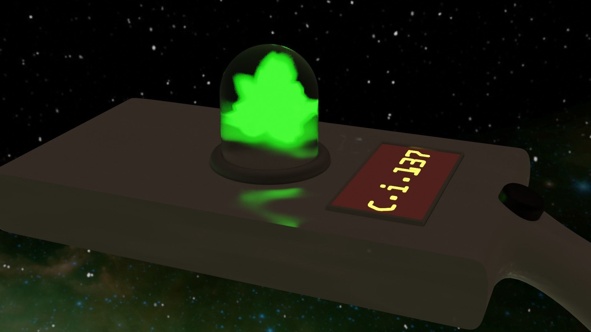 Rick Sanchez Portal Gun 3D model_3