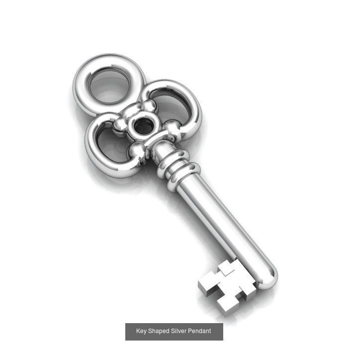 3DM-RENDER 42 GENTS CUFFLINK-TIE PIN-KEY RING-COIN FILES 3D Model Collection_46