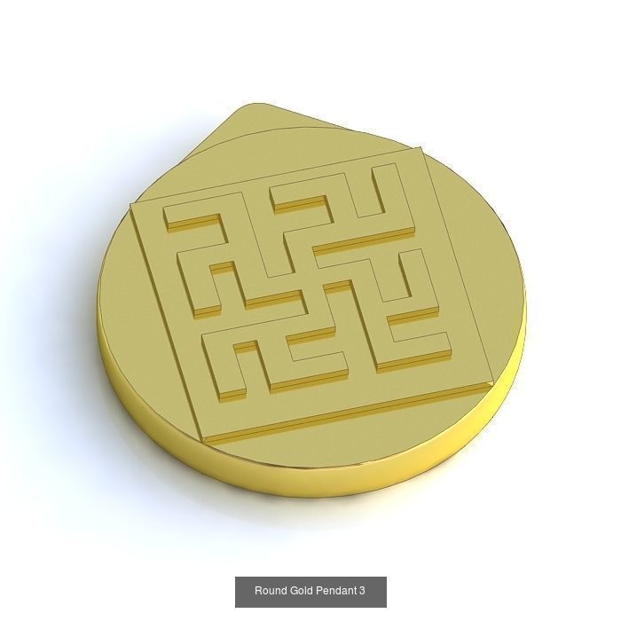 3DM-RENDER 42 GENTS CUFFLINK-TIE PIN-KEY RING-COIN FILES 3D Model Collection_26