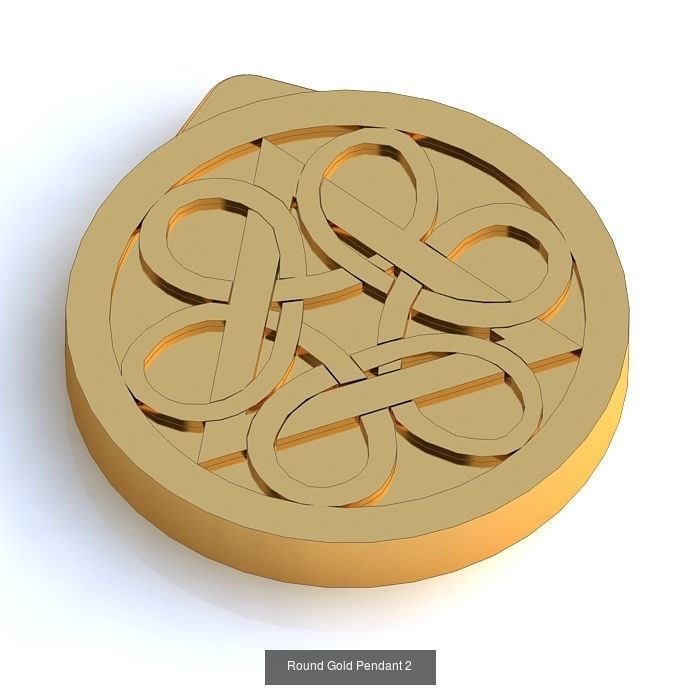 3DM-RENDER 42 GENTS CUFFLINK-TIE PIN-KEY RING-COIN FILES 3D Model Collection_24