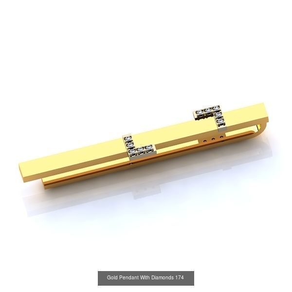 3DM-RENDER 42 GENTS CUFFLINK-TIE PIN-KEY RING-COIN FILES 3D Model Collection_7