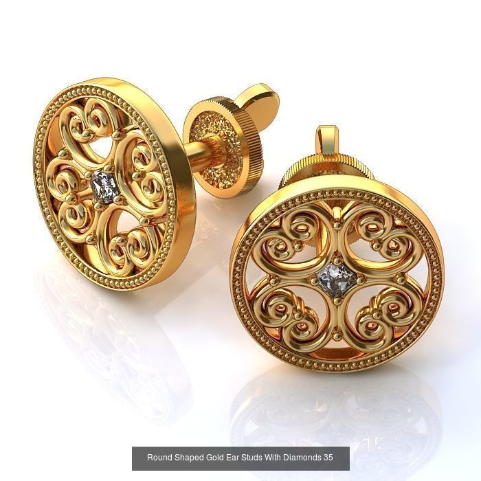 3DM-RENDER 42 GENTS CUFFLINK-TIE PIN-KEY RING-COIN FILES 3D Model Collection_14