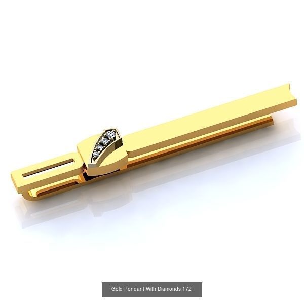 3DM-RENDER 42 GENTS CUFFLINK-TIE PIN-KEY RING-COIN FILES 3D Model Collection_5