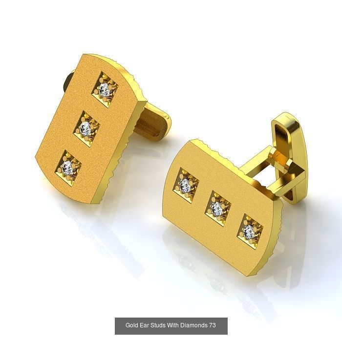 3DM-RENDER 42 GENTS CUFFLINK-TIE PIN-KEY RING-COIN FILES 3D Model Collection_38