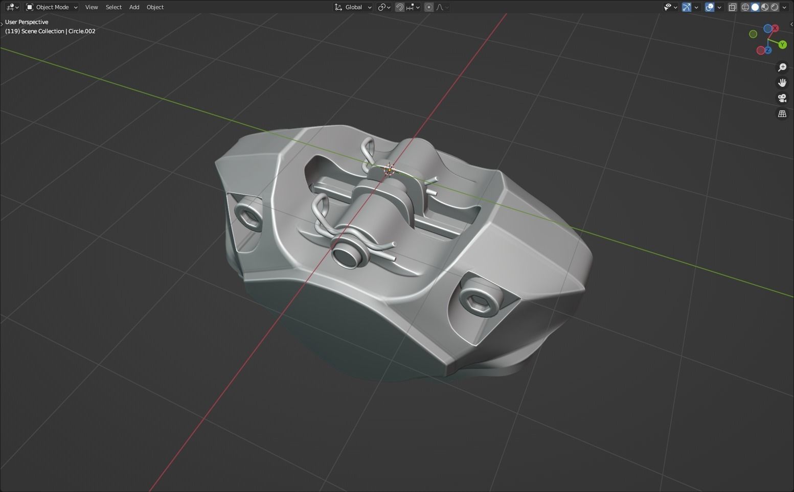 KALIPER BREMBO 3D model_13