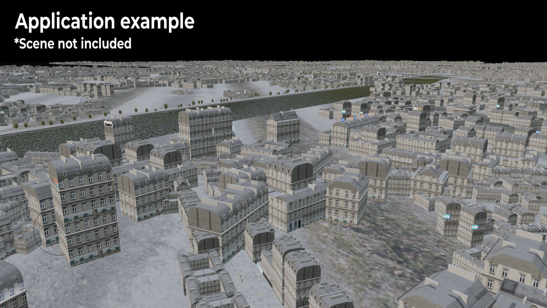 Low poly Buildings Low-poly 3D model_7