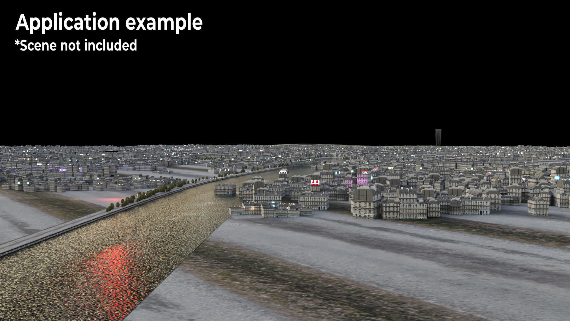 Low poly Buildings Low-poly 3D model_5