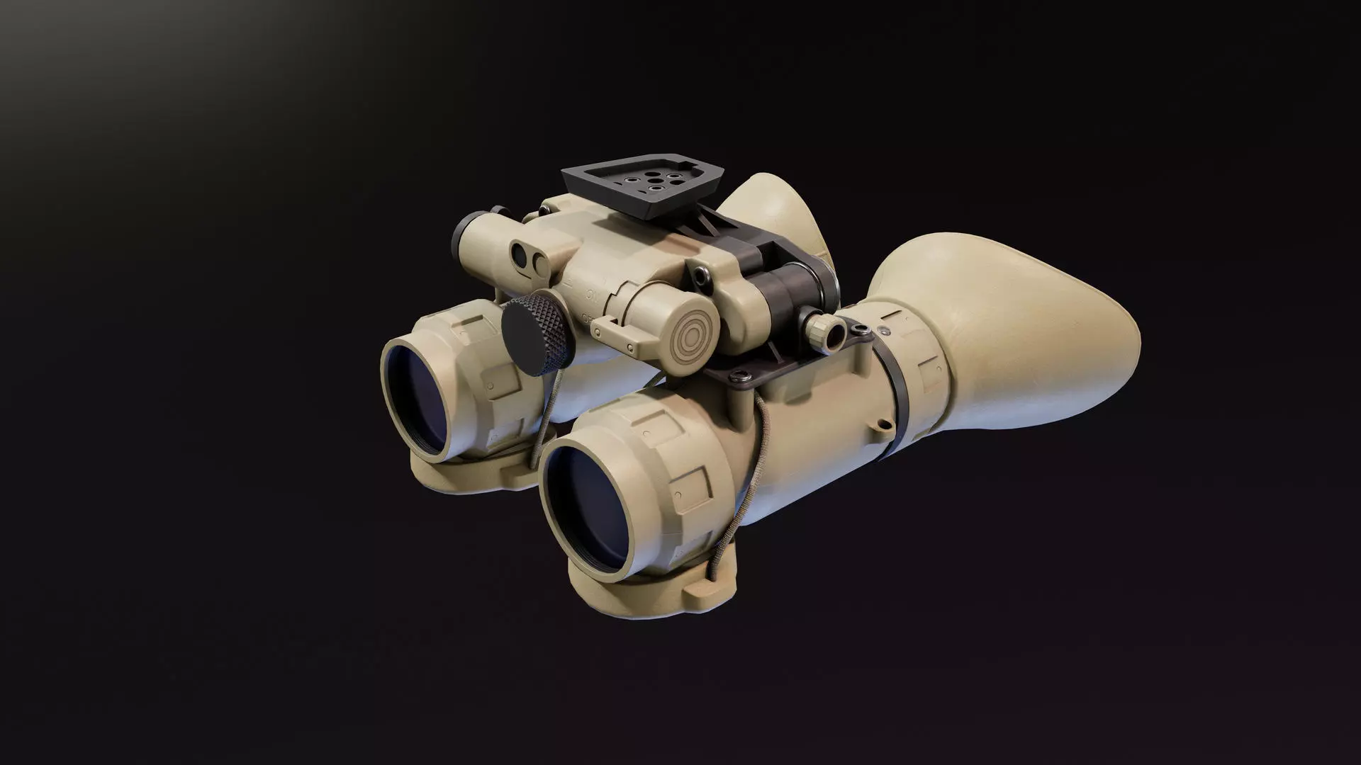 Bonie HP NVG Low-poly 3D model_0