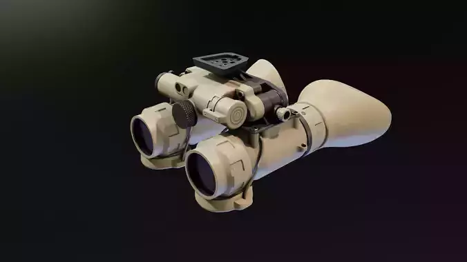 Bonie HP NVG Low-poly 3D model