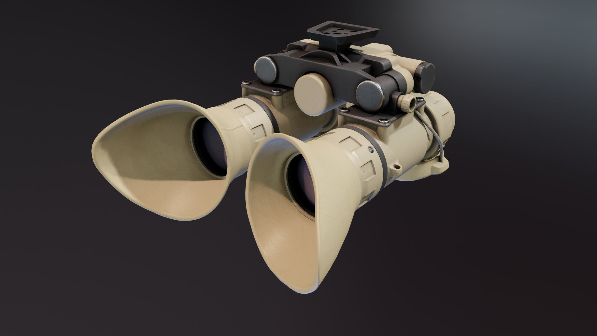 Bonie HP NVG Low-poly 3D model_2