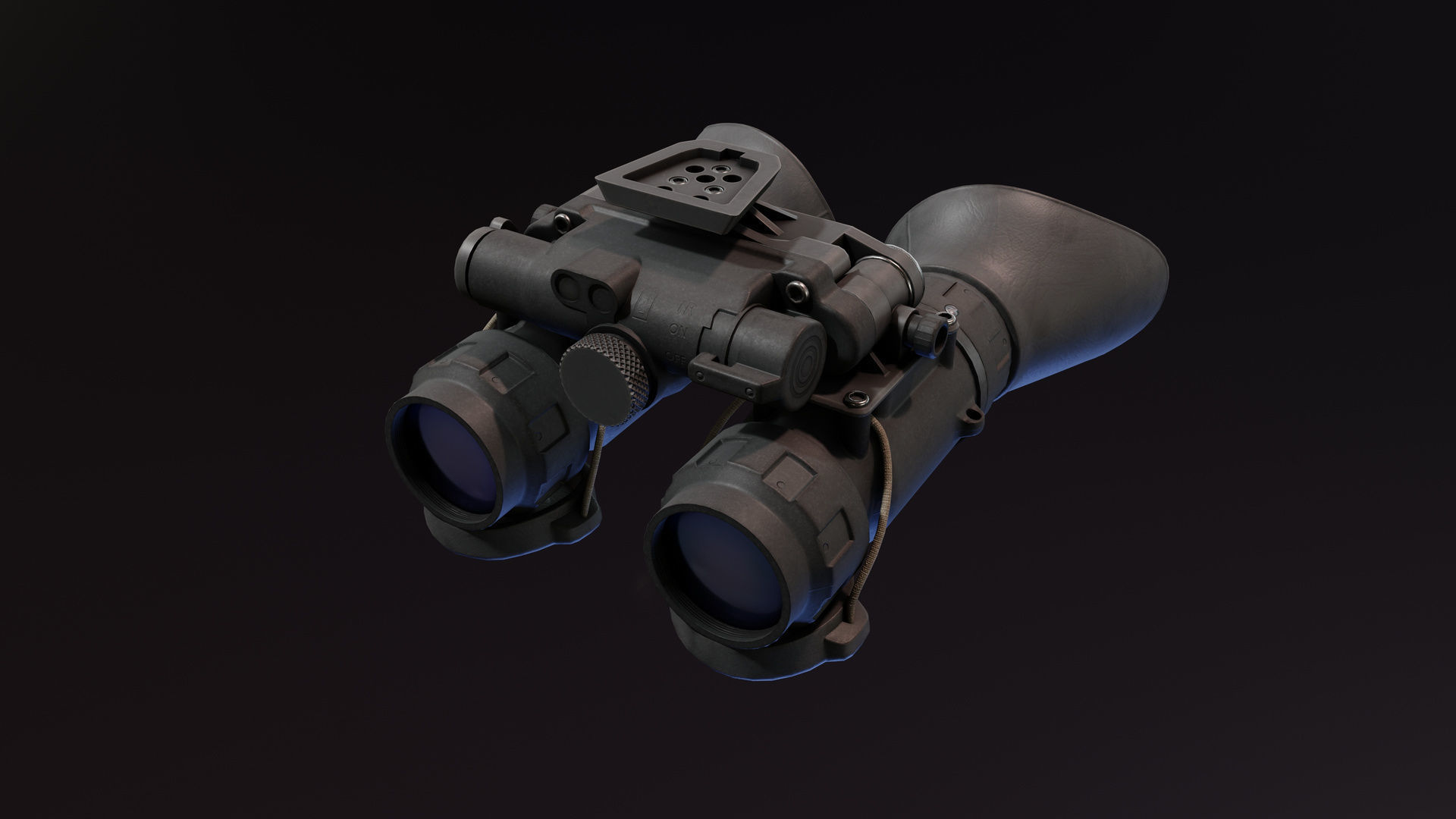Bonie HP NVG Low-poly 3D model_1