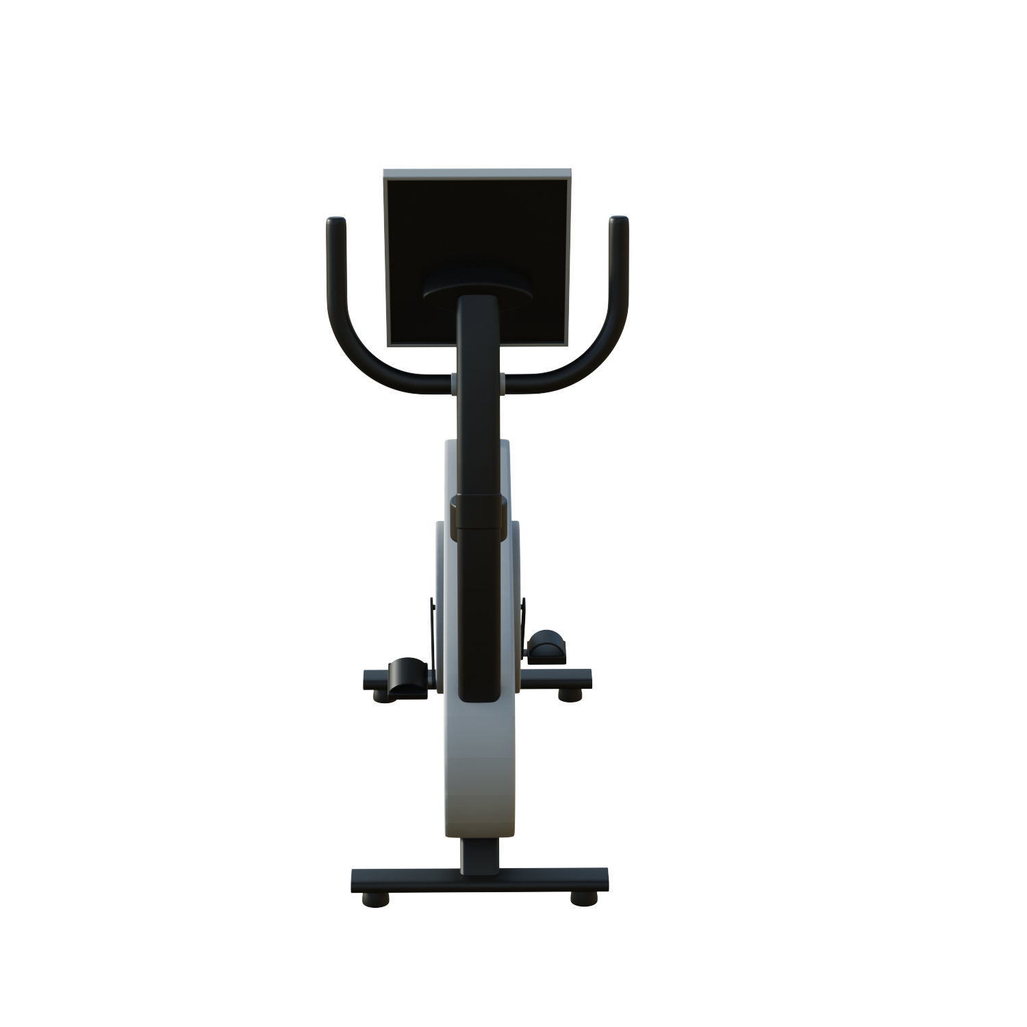 Exercise bike 3D model_8