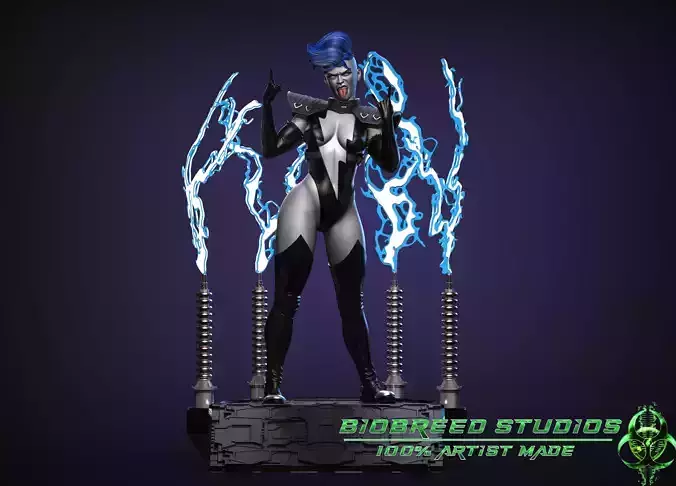 DC Comics Livewire 3D print model
