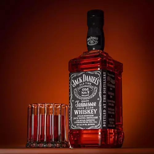 Jack Daniels bottle whisky