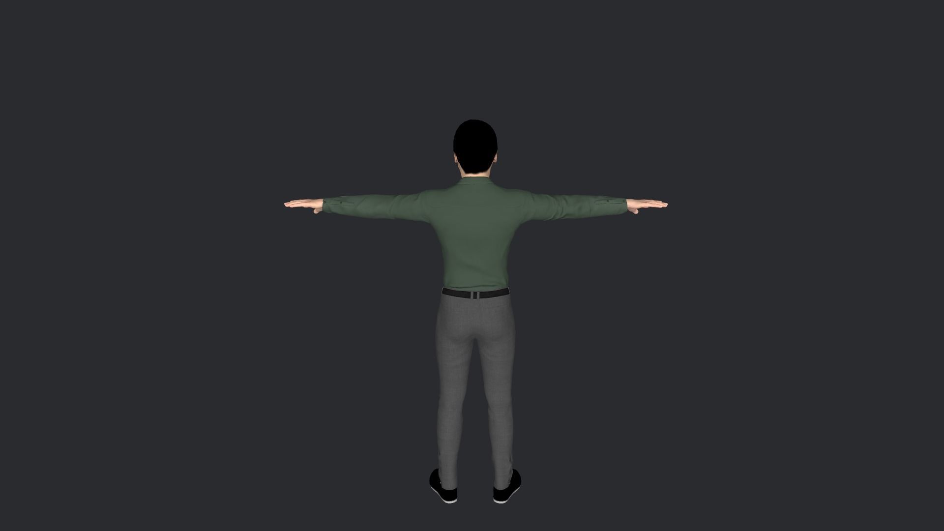 Mr Bean-Rowan Atkinson Hyper Realistic  3D Character 3D model_24