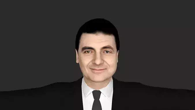 Mr Bean-Rowan Atkinson Hyper Realistic  3D Character 3D model