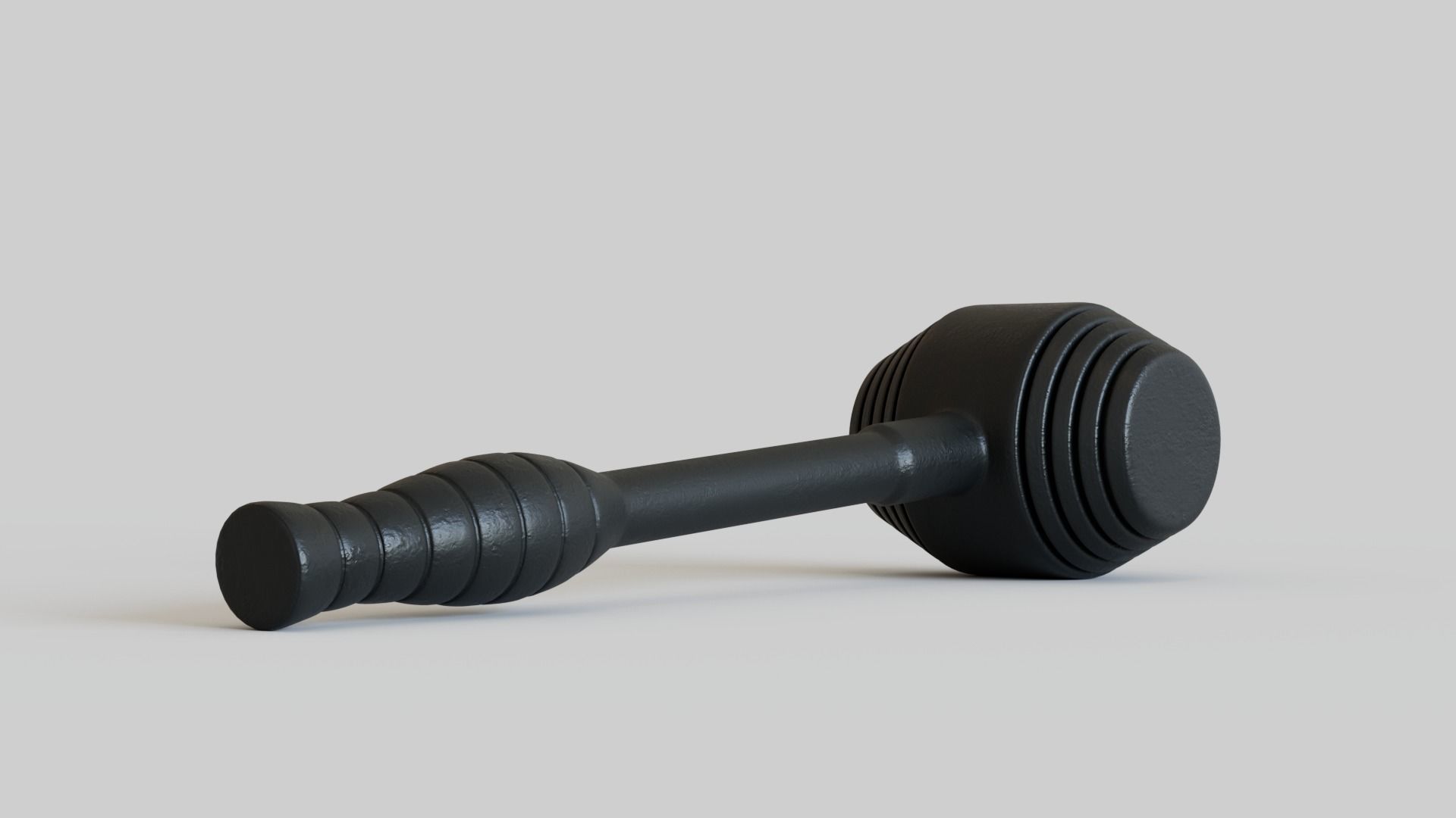 Rubber Coated Hammer 3D model_6