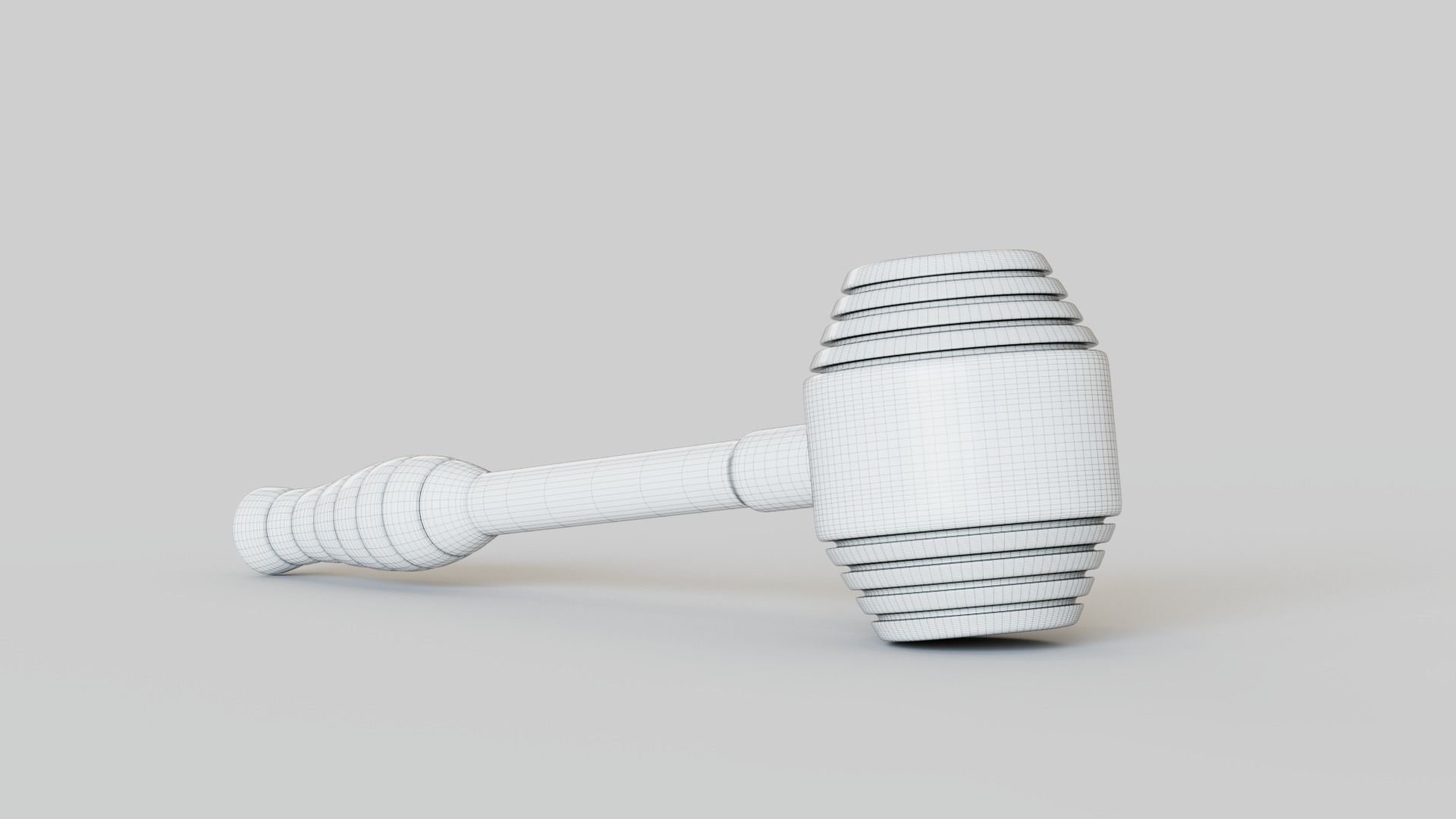 Rubber Coated Hammer 3D model_11