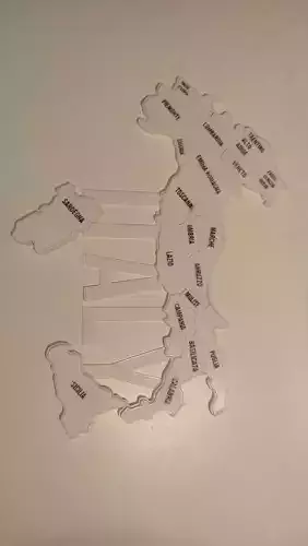 Italy Puzzle - PrintReady 3D print model