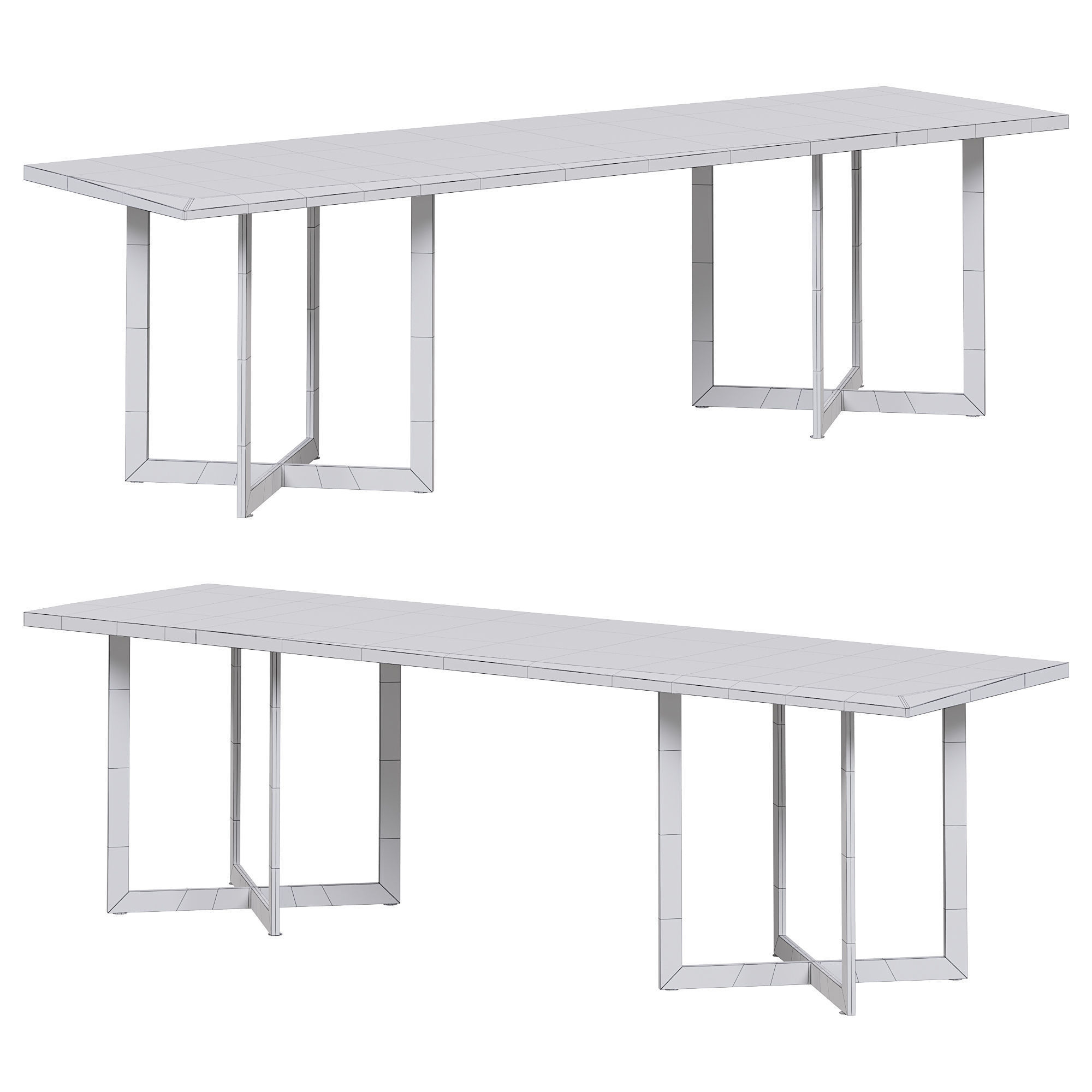 Blunt Table By Bodema 3D model_4