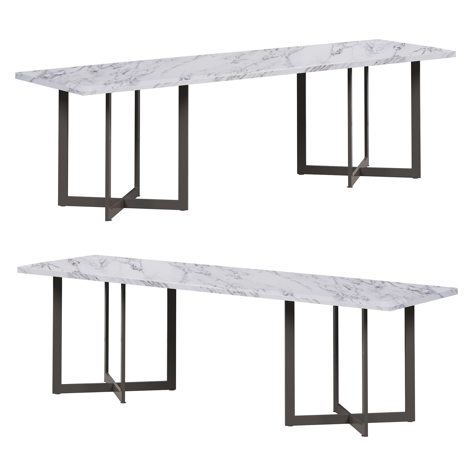 Blunt Table By Bodema 3D model_1