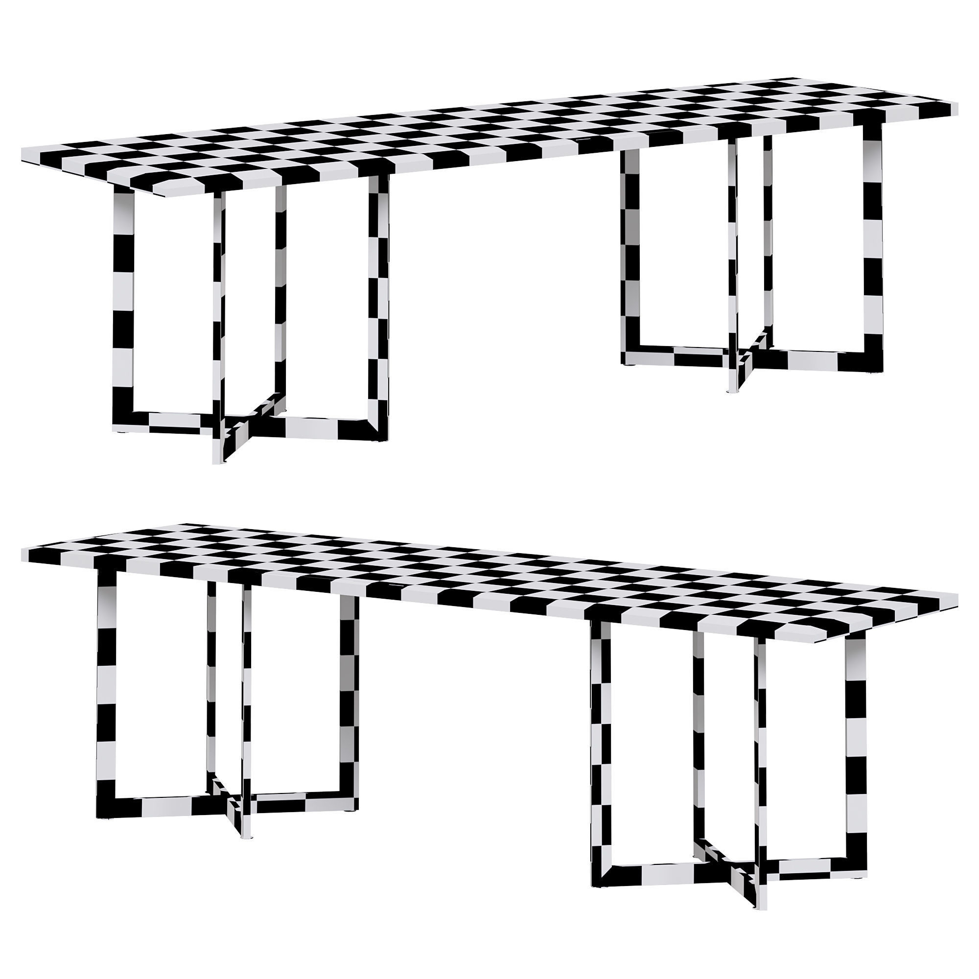 Blunt Table By Bodema 3D model_3