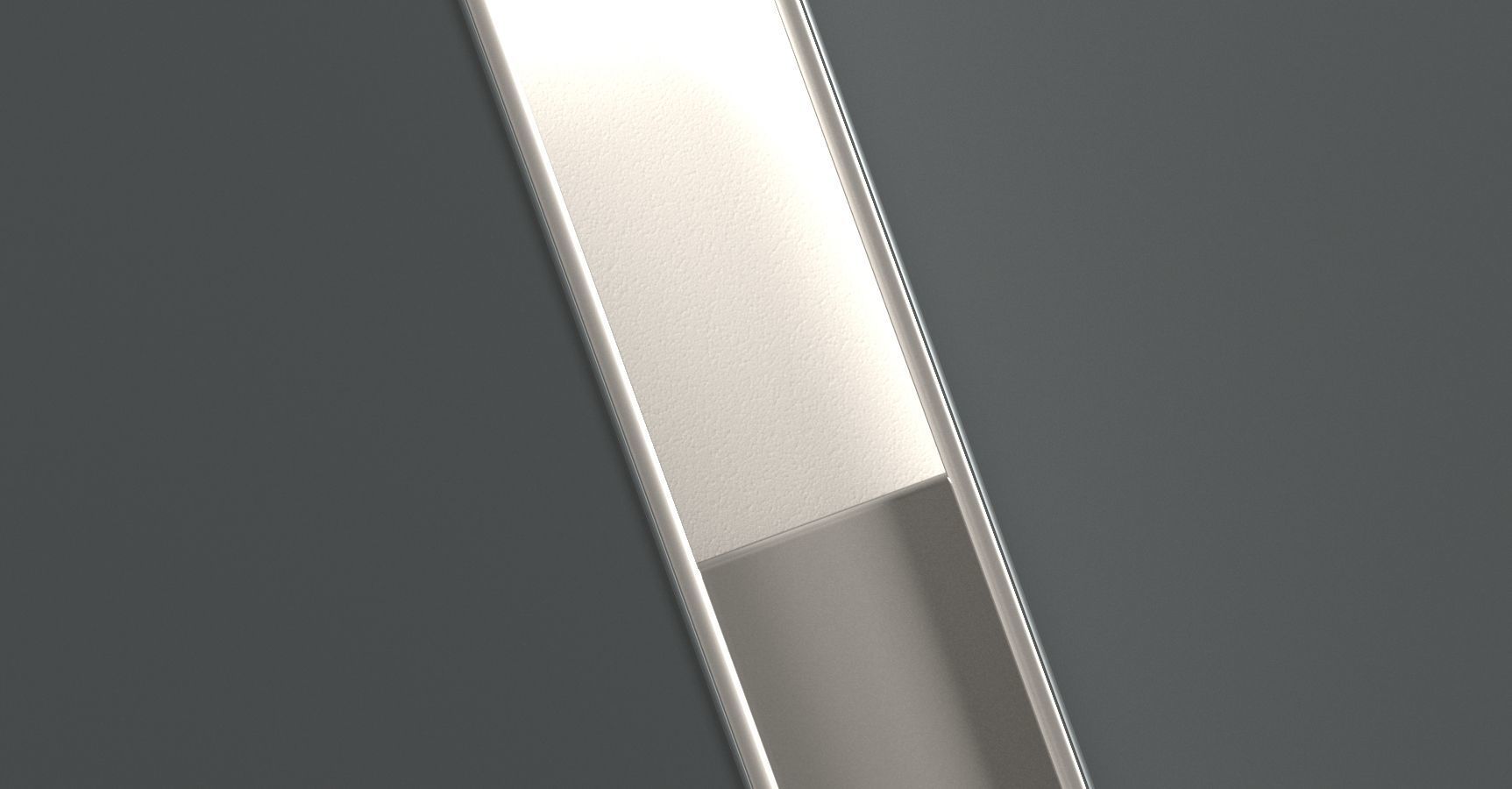 Luxury Monochromatic Black Coffee Table Free 3D model_4