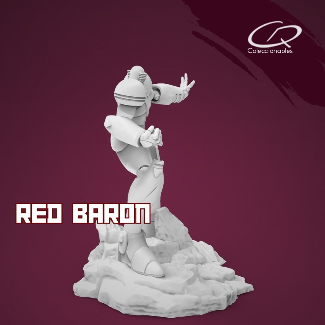 Red Baron FULL FIGURE 3D print model_4