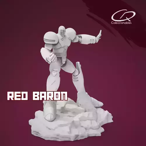 Red Baron FULL FIGURE 3D print model