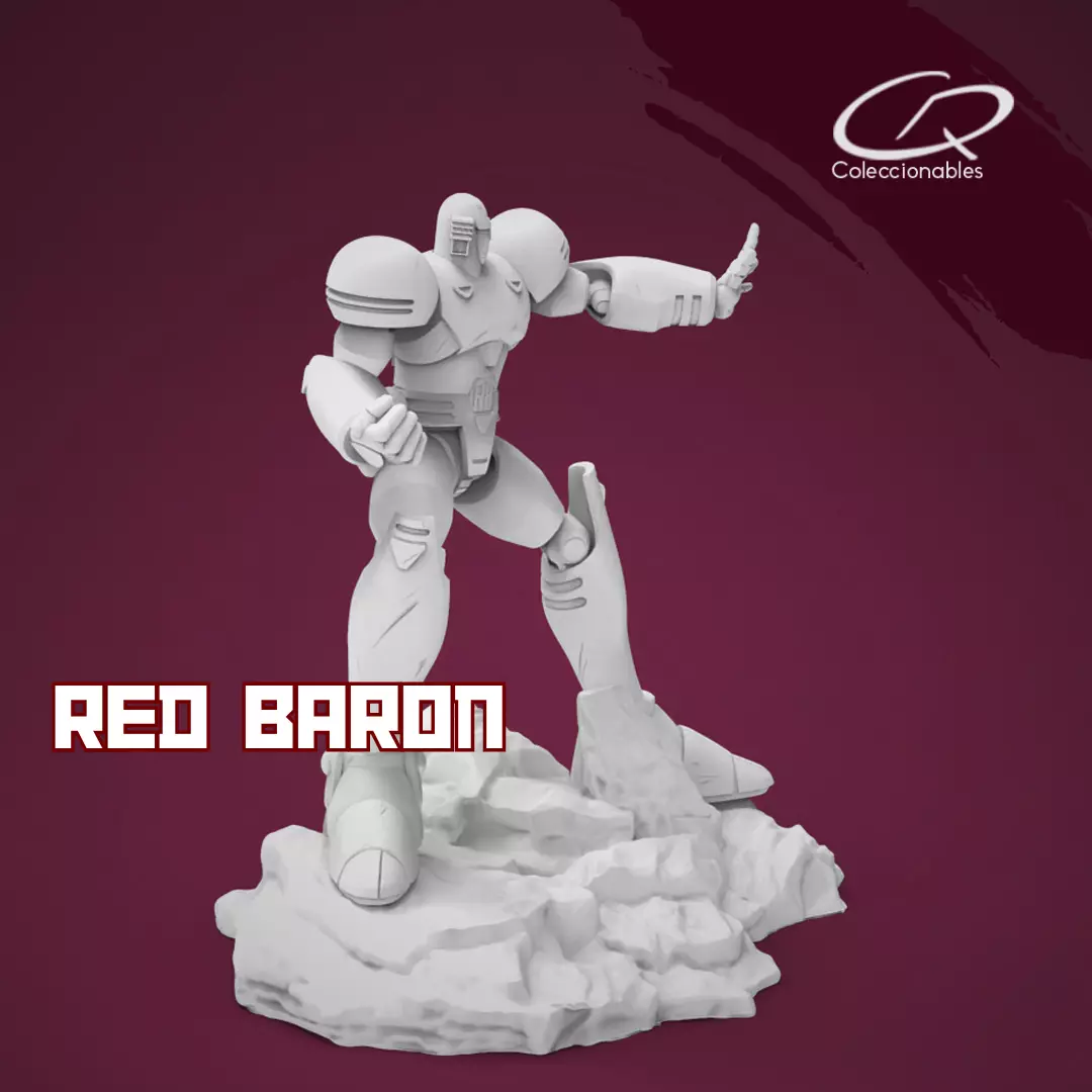 Red Baron FULL FIGURE 3D print model_0