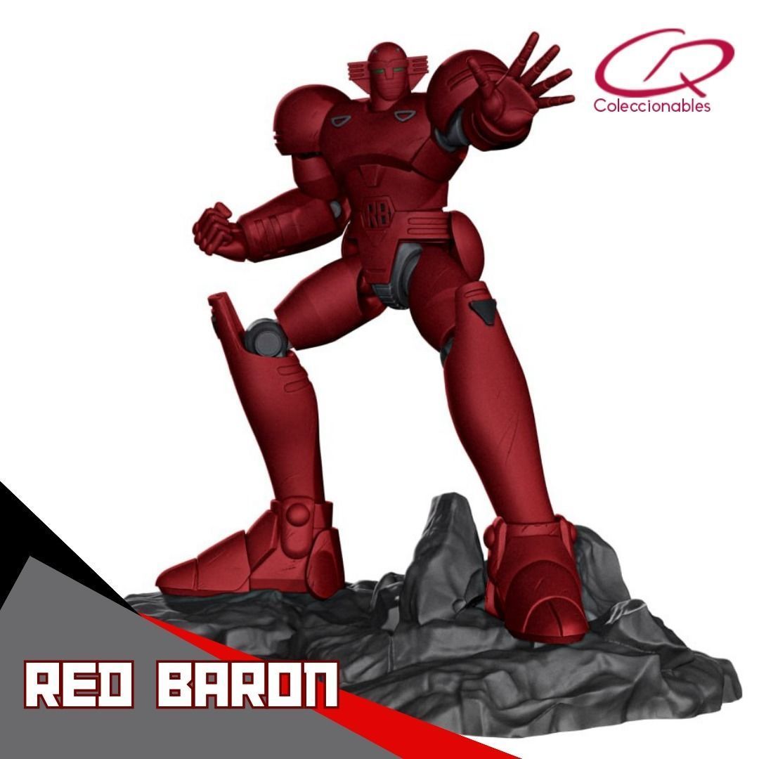 Red Baron FULL FIGURE 3D print model_9