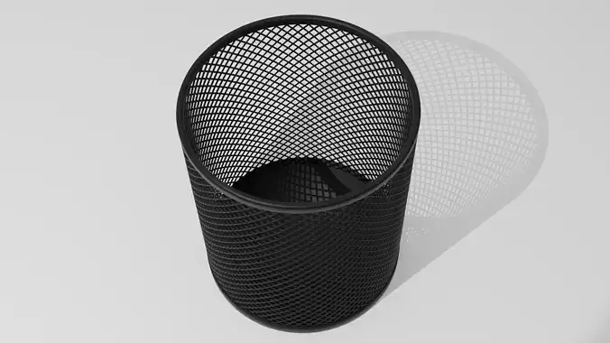 Meshed Pencil Holder - Cylinder