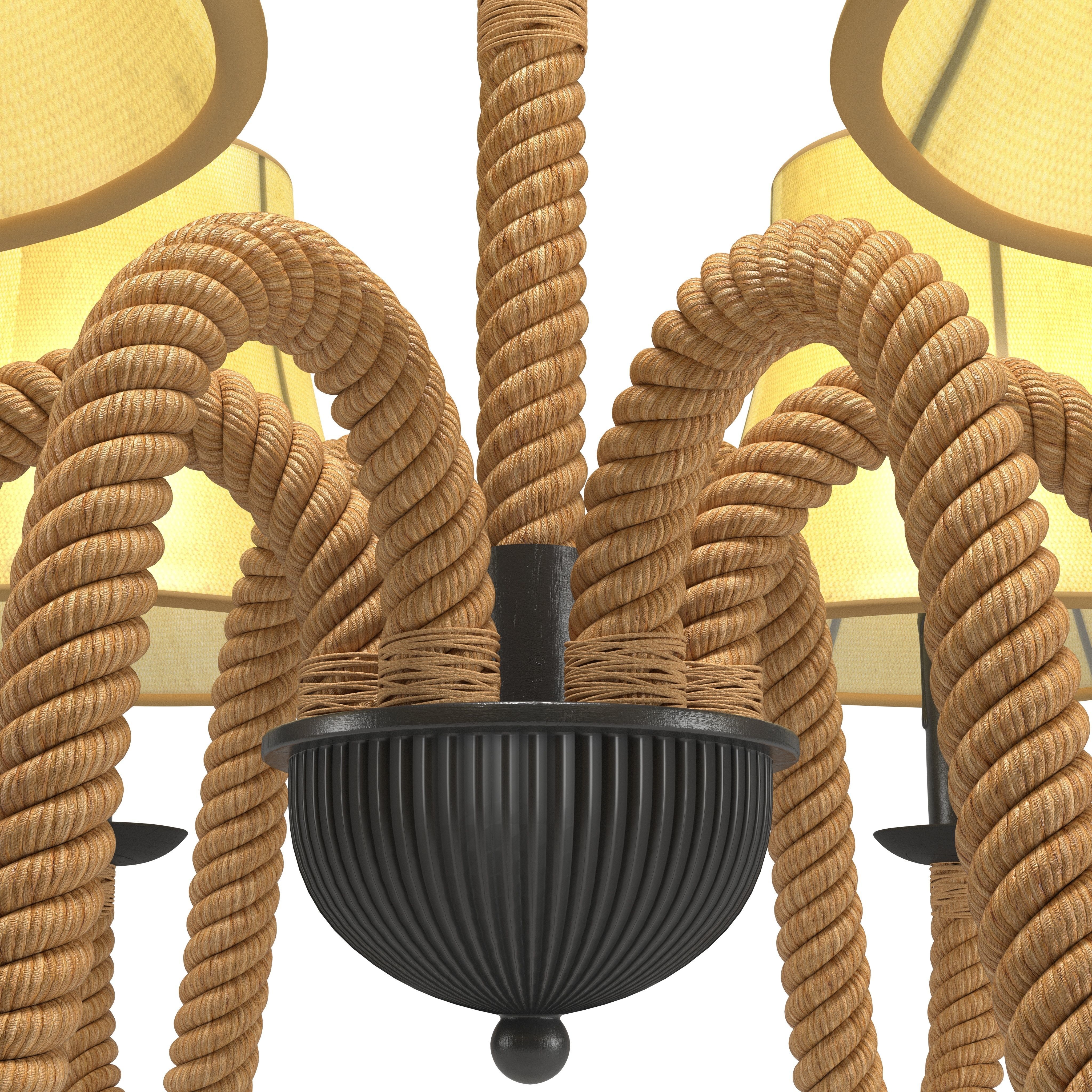 Hanging Lamp Loft 3D model_1