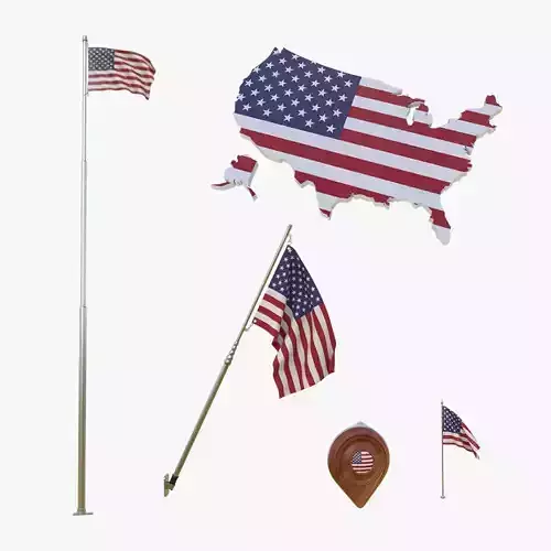 United States Flags Collection