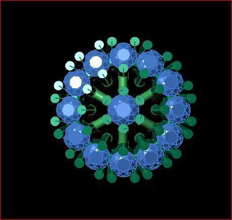 daimond nose pin 3D print model_6