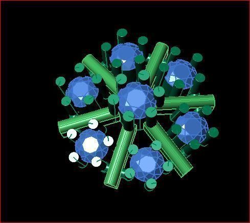 daimond nose pin 3D print model_6